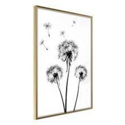 Artgeist Poster Flying Dandelions [] Bild